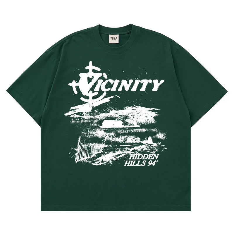 Hidden Hills Vicinity T Shirts - Oversized Tees