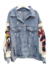 Wild Kingdom Denim Jacket - Majestic Edition for Women