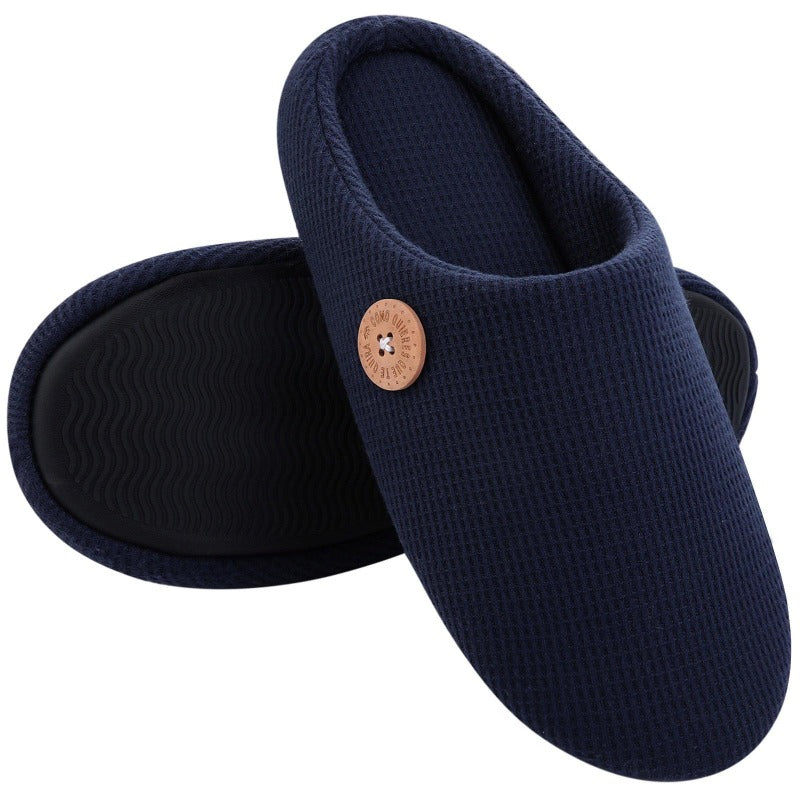 Pantuflas de algodón suave para hombre 