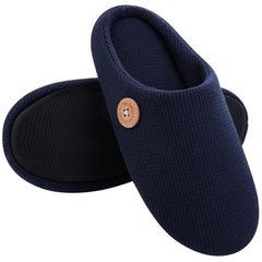 Pantuflas de algodón suave para hombre 