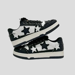 Platform Sneakers for Women & Men Stars Design