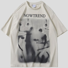 Camisetas de algodón NowTrend Shadow para hombre
