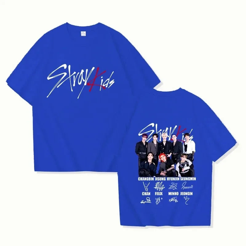 KPOP T shirt for Unisex Strav Kids Tops