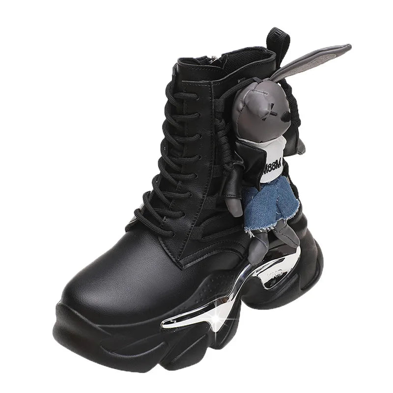 Modern Bunny Damen Plateaustiefel