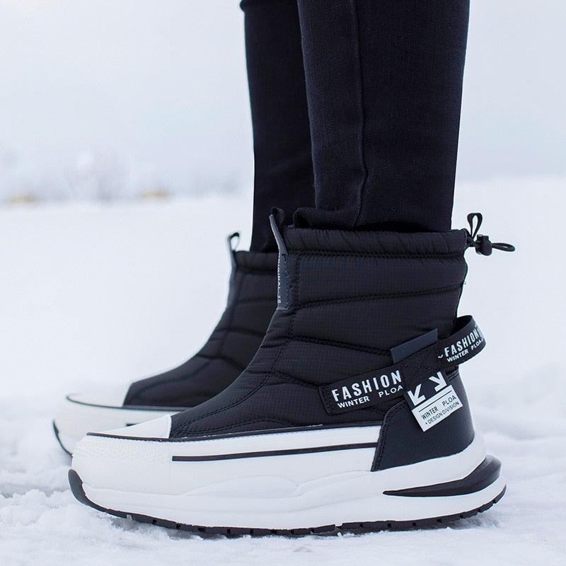 Botas de nieve de invierno para mujer