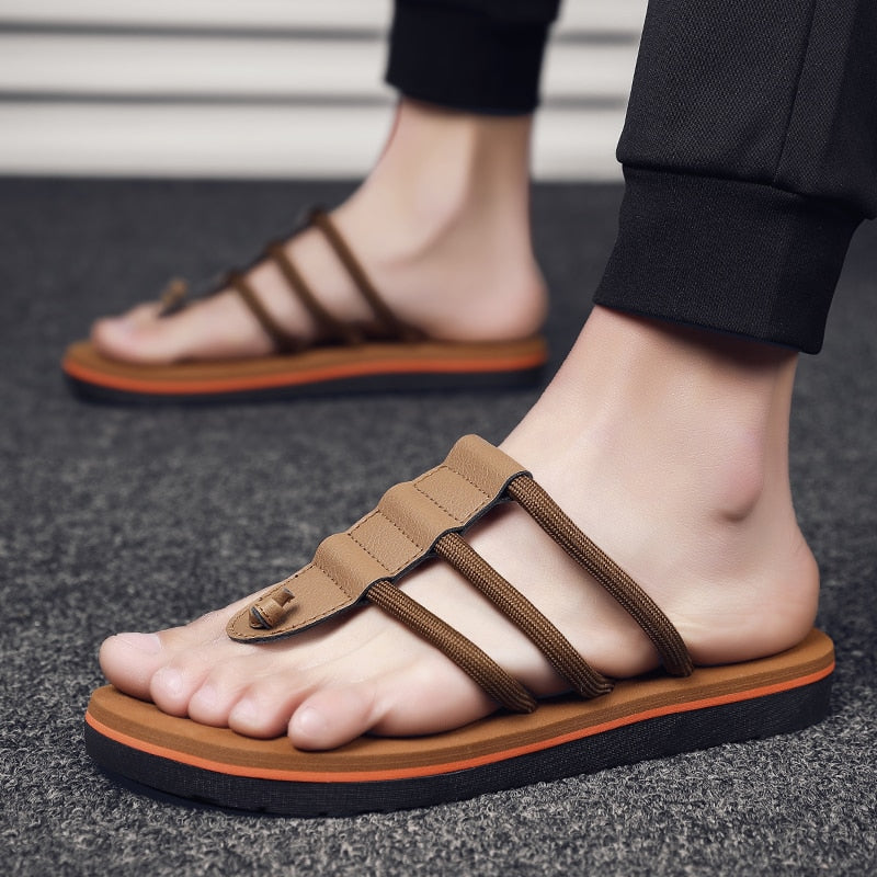 Luxuriöse, bequeme Flip-Flops für den Sommer für Herren