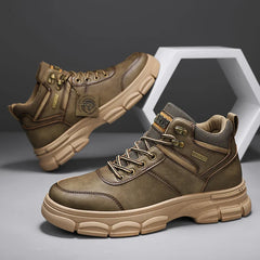 High-Top Platform Men's Martin Boots