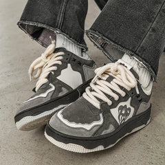 Punk Goth Volcano Sneakers