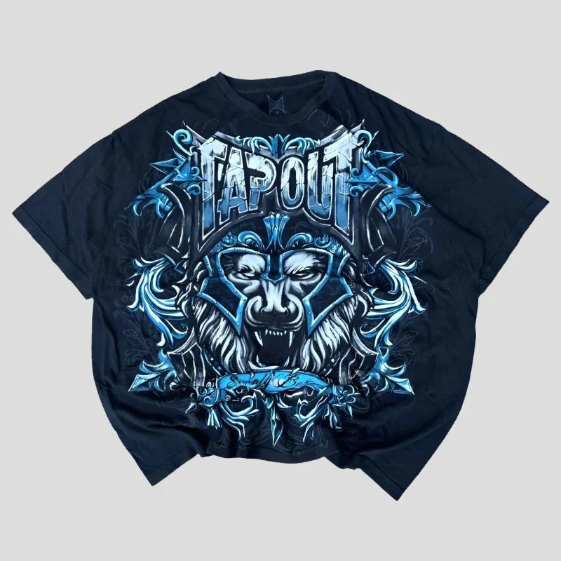 Graphic Tees Oversized Y2K Cotton Tops