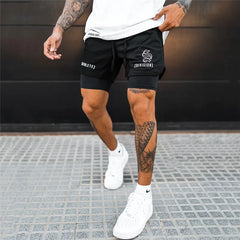 2-in-1 Quick Dry Shorts - Double-Deck für Männer