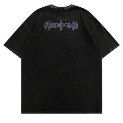 Graphic Print Gothic Harajuku T-shirts for Men