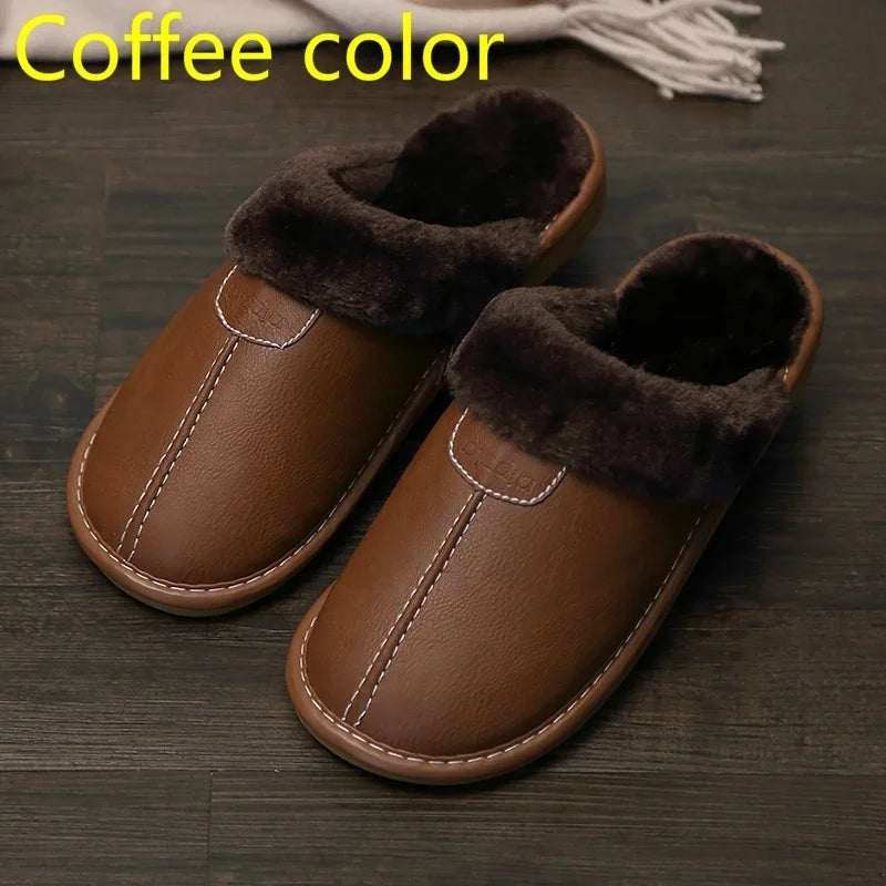 Pantuflas unisex cálidas de invierno para interiores