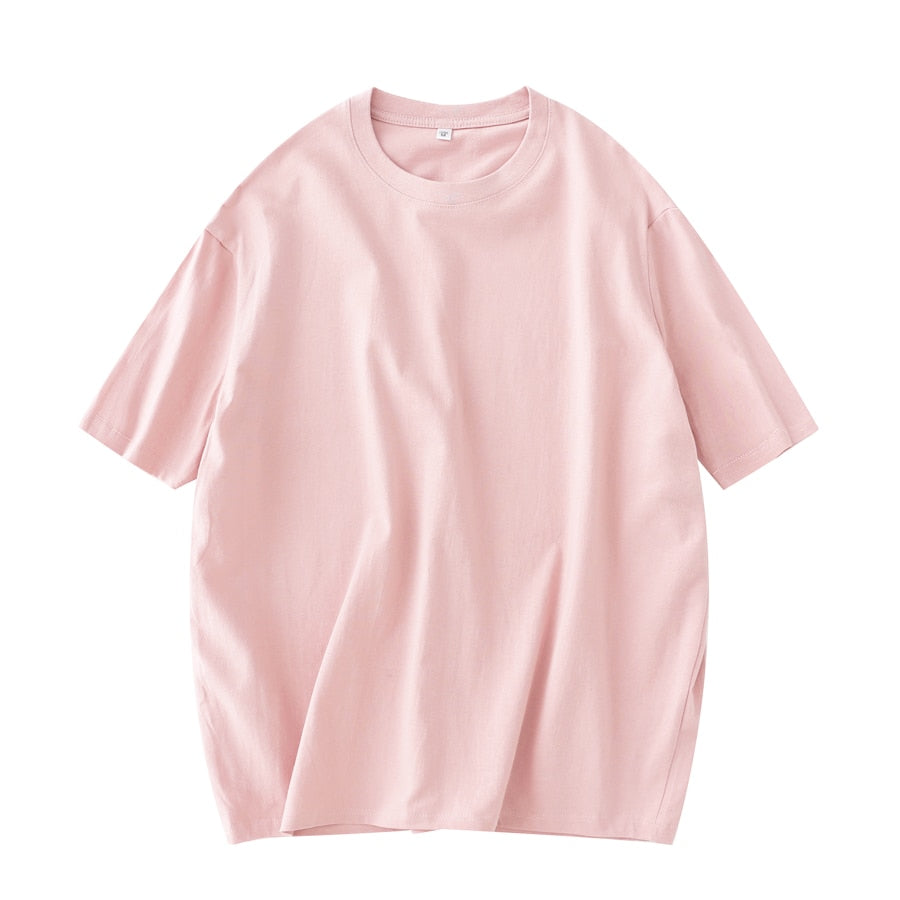 Camisetas de algodón suave para mujer