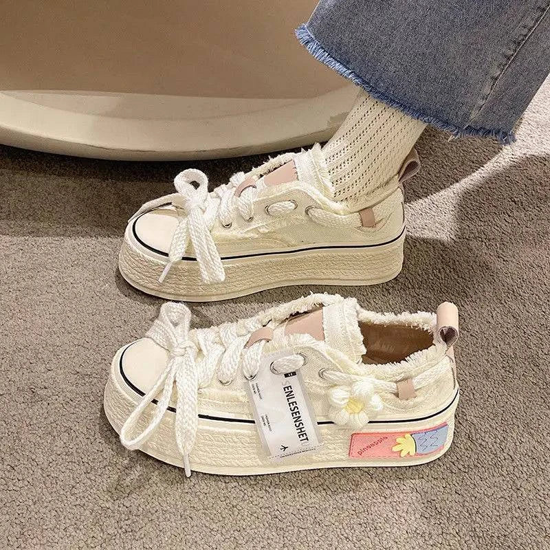 Trendy Platform Sneakers - Cute Sneakers for Teens