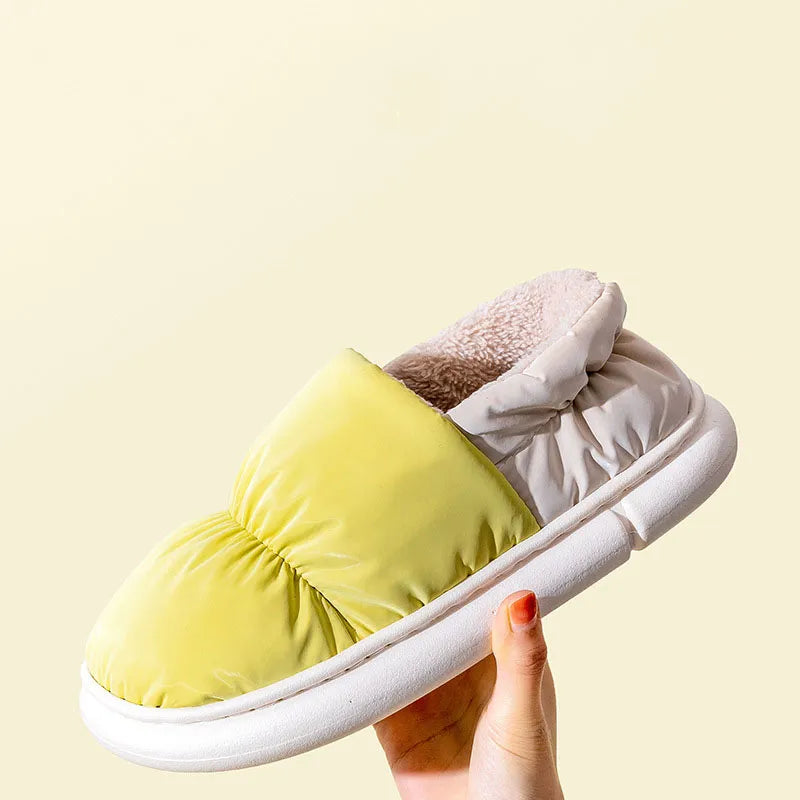 Pantuflas cálidas de invierno para mujer
