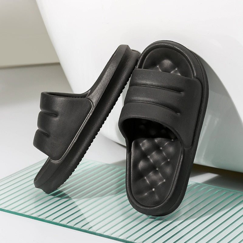 Thickened Non-slip Sole Shower Slides for Women