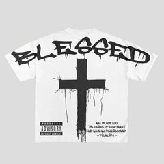 Camiseta con estampado gráfico Blessed Shirt