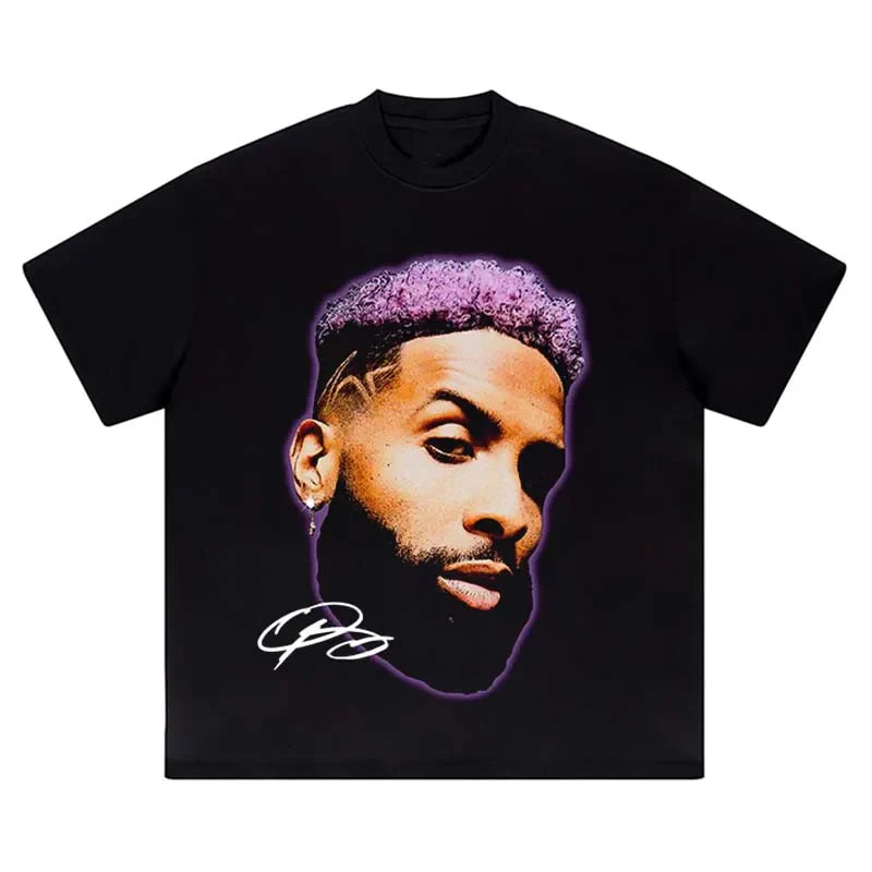Colección de camisetas clásicas con retratos de los noventa y un aire retro