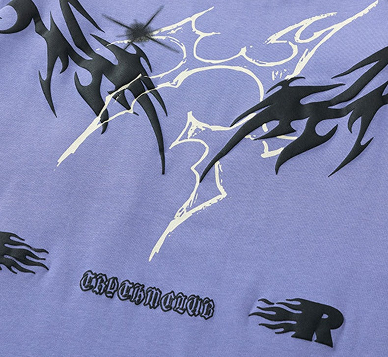 Camiseta oversize para hombre - Estampado gráfico