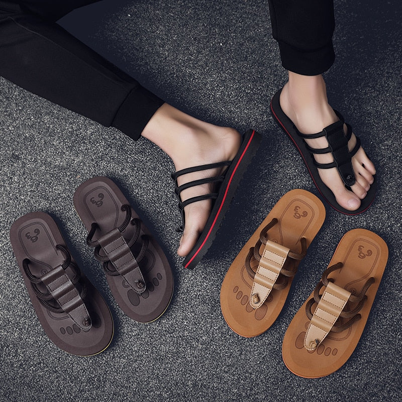 Luxuriöse, bequeme Flip-Flops für den Sommer für Herren