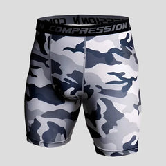 Camouflage Compression Shorts for Men