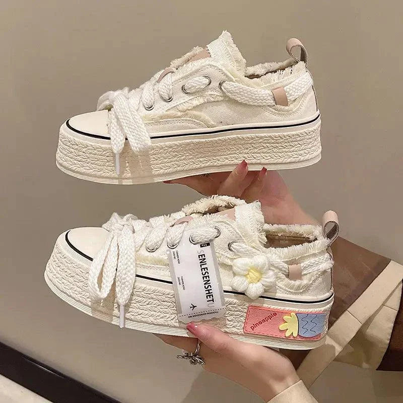 Trendy Platform Sneakers - Cute Sneakers for Teens