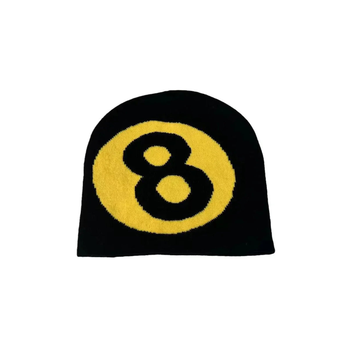 Gorro de punto de dos caras de 8 bolas