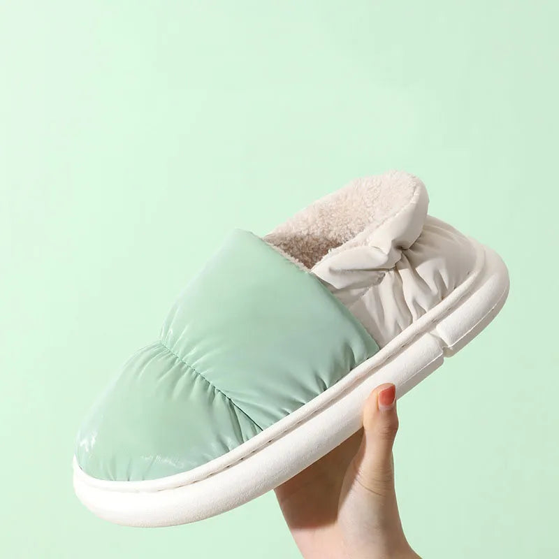 Pantuflas cálidas de invierno para mujer