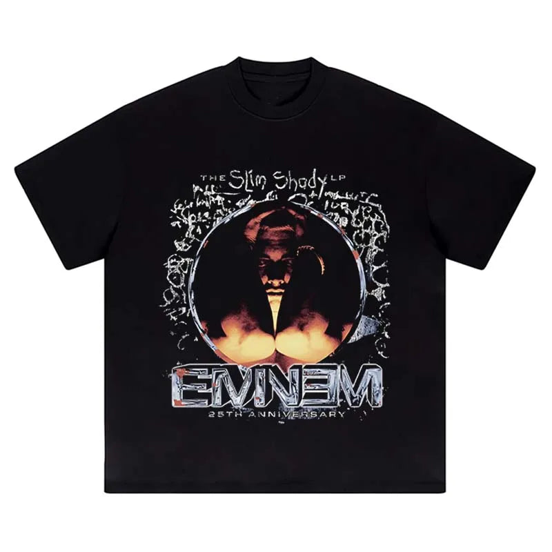Colección de camisetas clásicas con retratos de los noventa y un aire retro