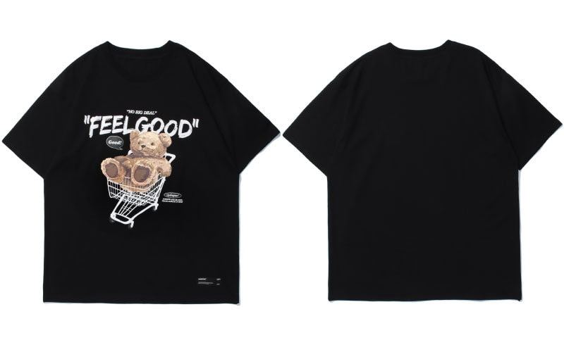 Feel Good Harajuku T-Shirt für Männer