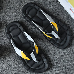 Chanclas de verano negras Monster para hombre