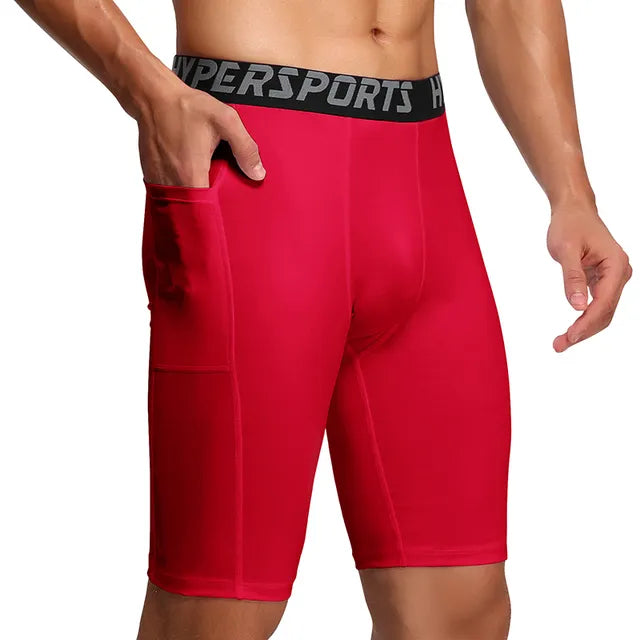 Men's Compression Gym Shorts