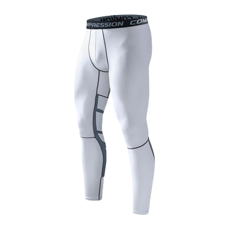 Sporty Workout Leggings - Men's Compression Pants