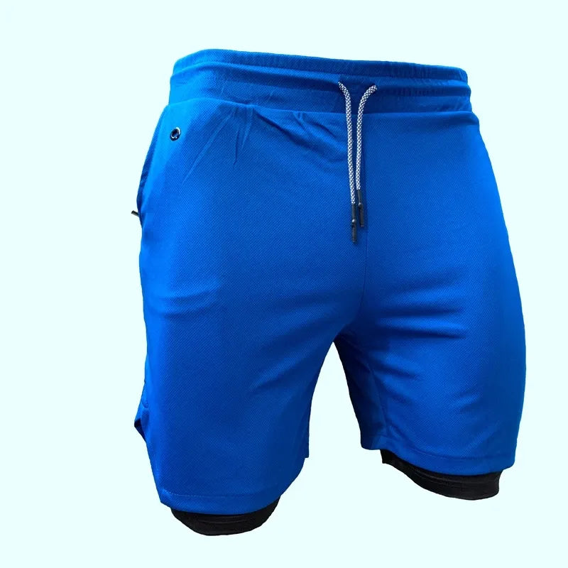 2-in-1-Laufshorts für Herren