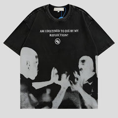 Graphic Print Gothic Harajuku T-shirts for Men