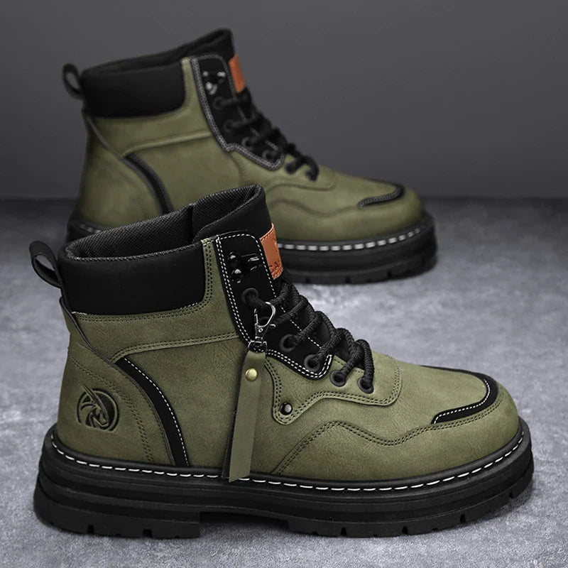 High-Top Platform Men's Martin Boots