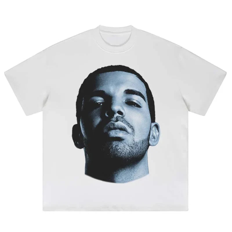Colección de camisetas clásicas con retratos de los noventa y un aire retro