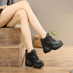 12cm Thick Sole Fashion Sneakers for Women