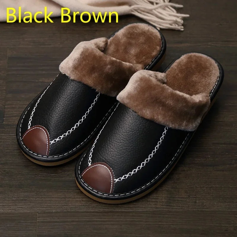 Pantuflas unisex cálidas de invierno para interiores