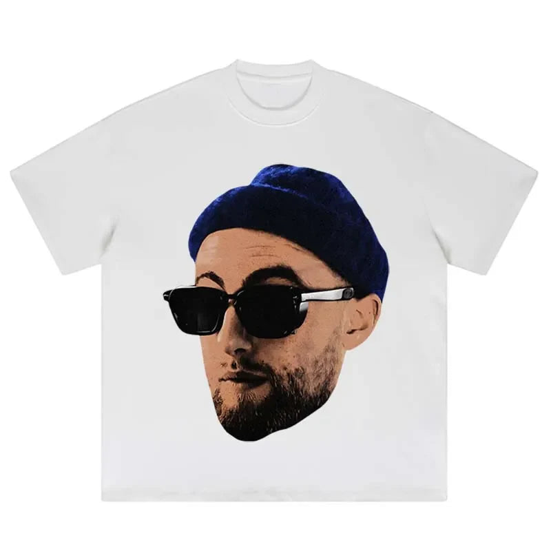 Colección de camisetas clásicas con retratos de los noventa y un aire retro