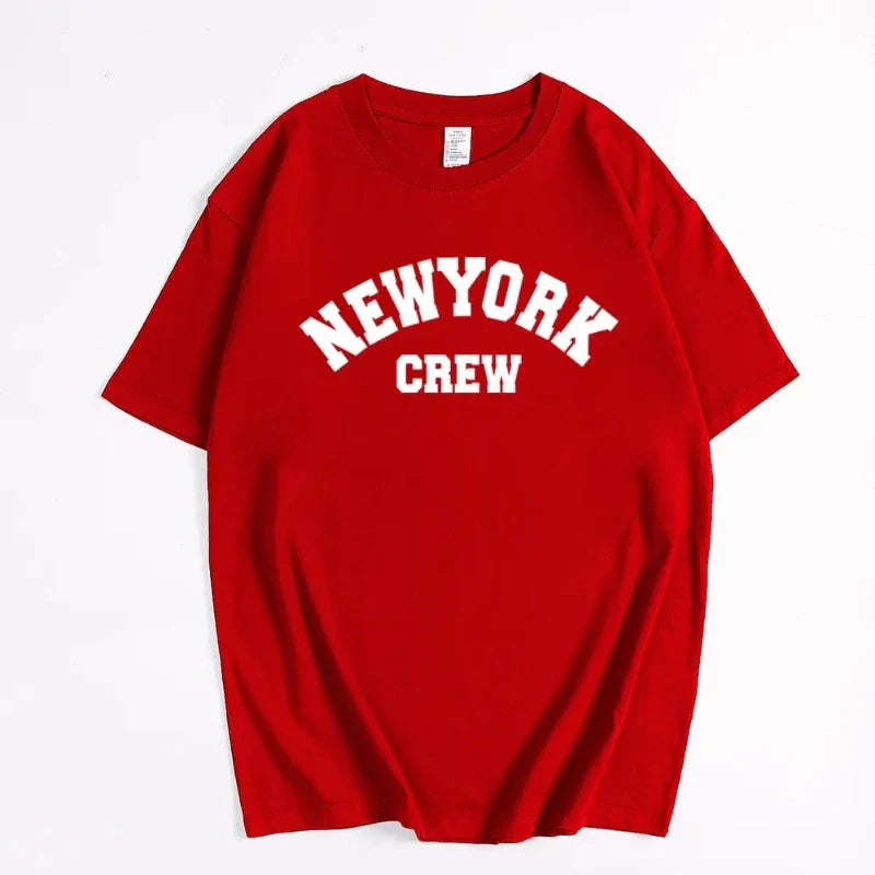 Camiseta extragrande de Nueva York: una declaración de moda urbana para mujer