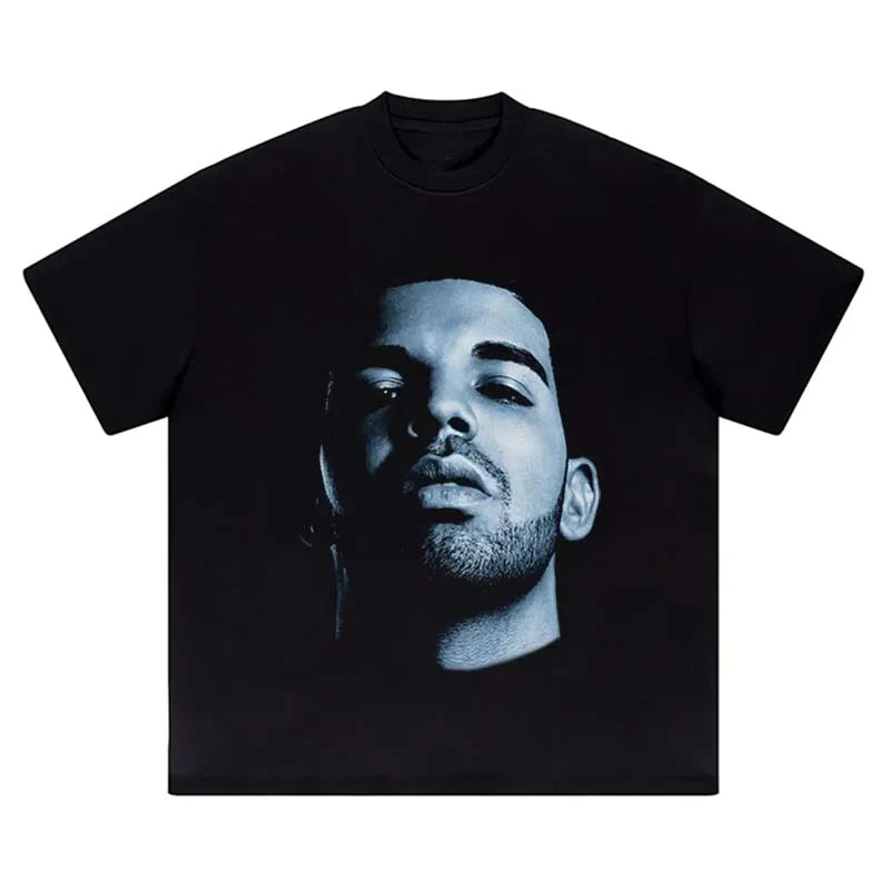 Colección de camisetas clásicas con retratos de los noventa y un aire retro