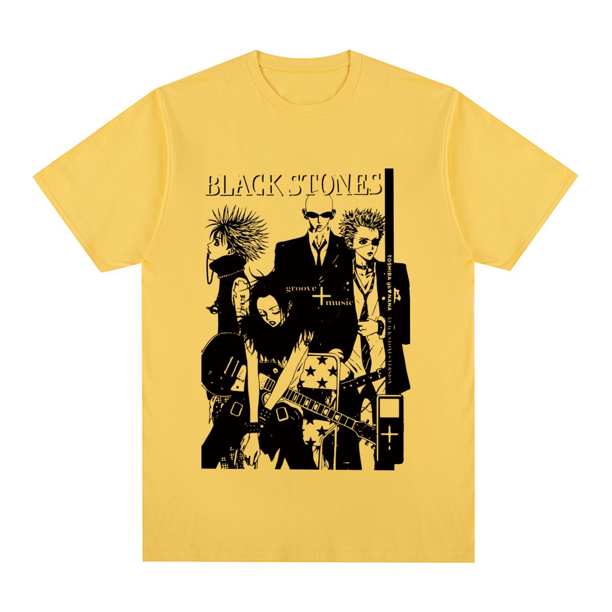 Camisetas unisex Black Stones NANA Osaki