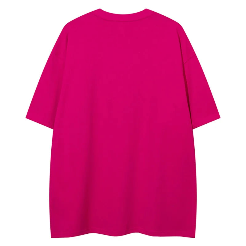 Graphic Oversized T Shirt - OK Patchwork