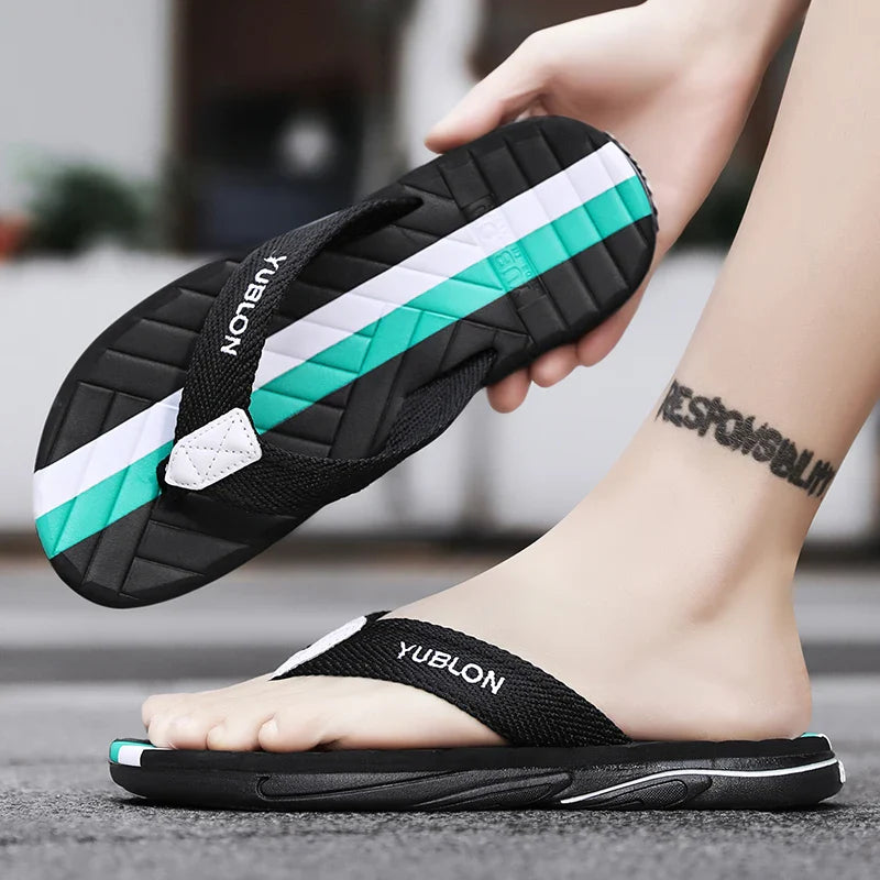 Summer Flip Flops Lightweight, Non-Slip Slippers for Men