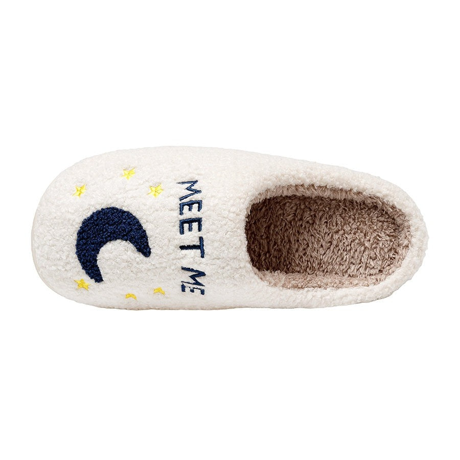 Pantuflas acogedoras con cojín para mujer