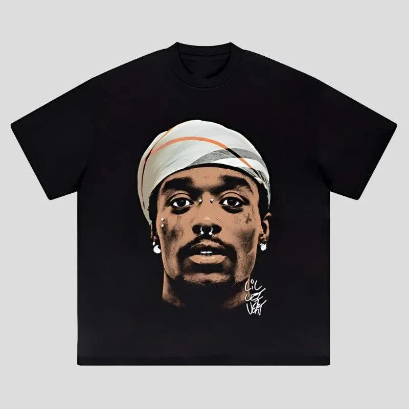 Colección de camisetas clásicas con retratos de los noventa y un aire retro
