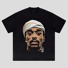 Colección de camisetas clásicas con retratos de los noventa y un aire retro