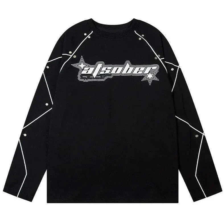 Camiseta de manga larga raglán con diseño de Speed ​​Racer Block