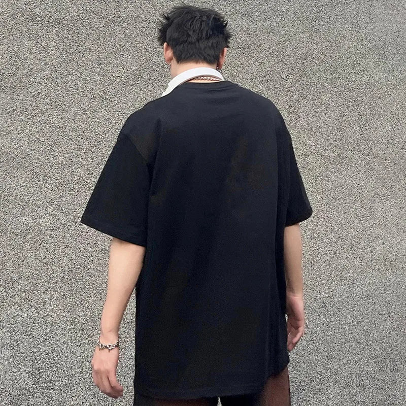 Graphic Oversized T Shirt - OK Patchwork